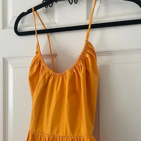 Banana Republic - POPLIN HALTER MIDI DRESS Turmeric Spice Size Small NWOT -  www.rajagirimanappuram.com